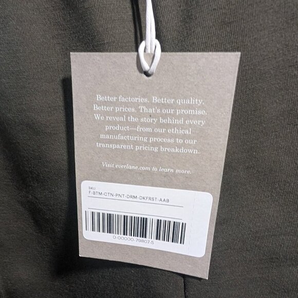 Everlane | The Dream Pant In Dark Forest Green - Picture 11 of 15